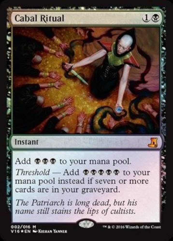 MTG foil 陰謀団の儀式/Cabal Ritual 英語 Cabal Ritual | Torment | Star City Games